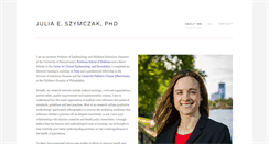 Desktop Screenshot of juliaszymczak.com